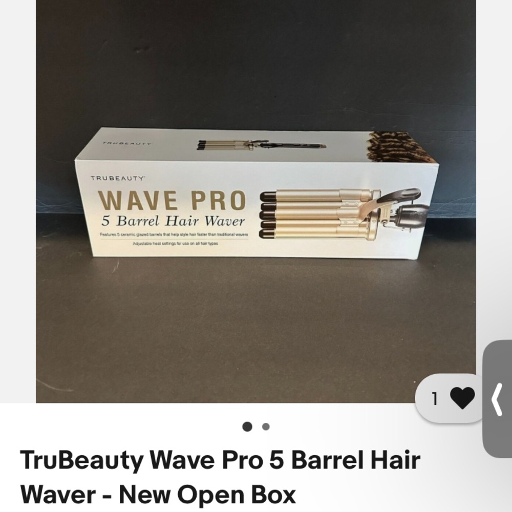 TruBeauty 5 Barrel Hair Waver BEACH WAVER